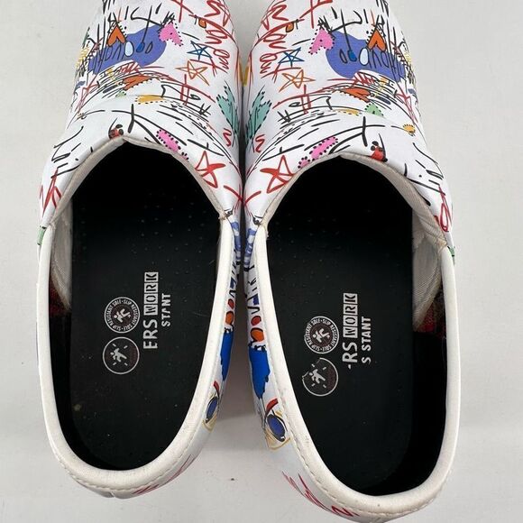 Skechers Women's SR‎ Candaba Slip Resistant Work Clog Shoes Multicolor Size 10 - Picture 9 of 10